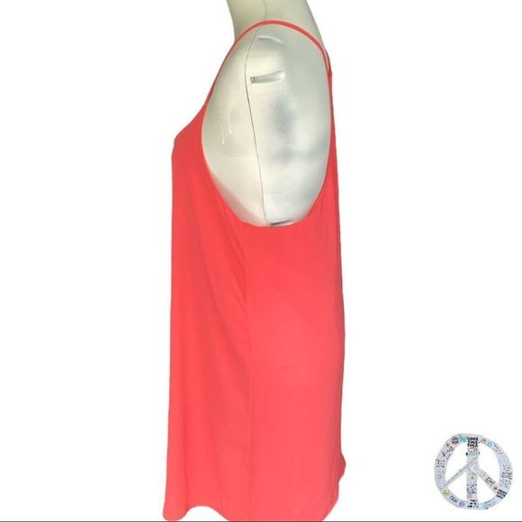 Seductions  two layer chiffon slip dress with string racer back.  Beautiful! - Picture 3 of 7